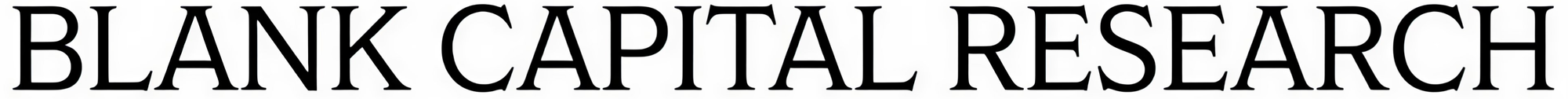 Blank Capital Research